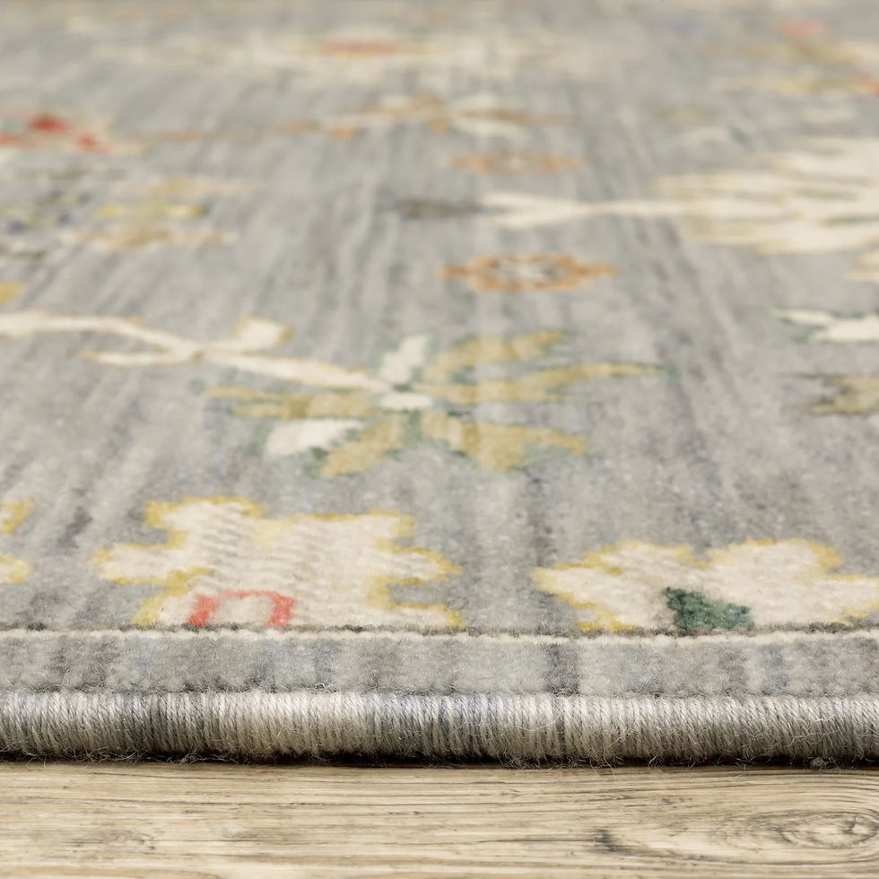 Thumbnail: 5'3" X 7'6" Machine Made Colorful Oushak Traditional Wool - PR265507E96