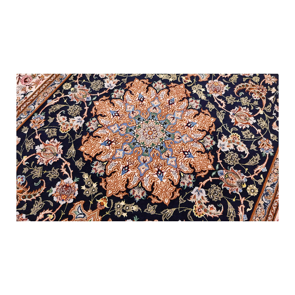 Thumbnail: 4' 4" X 6' 9" PERSIAN  ISFAHAN  WOOL M5995-9120