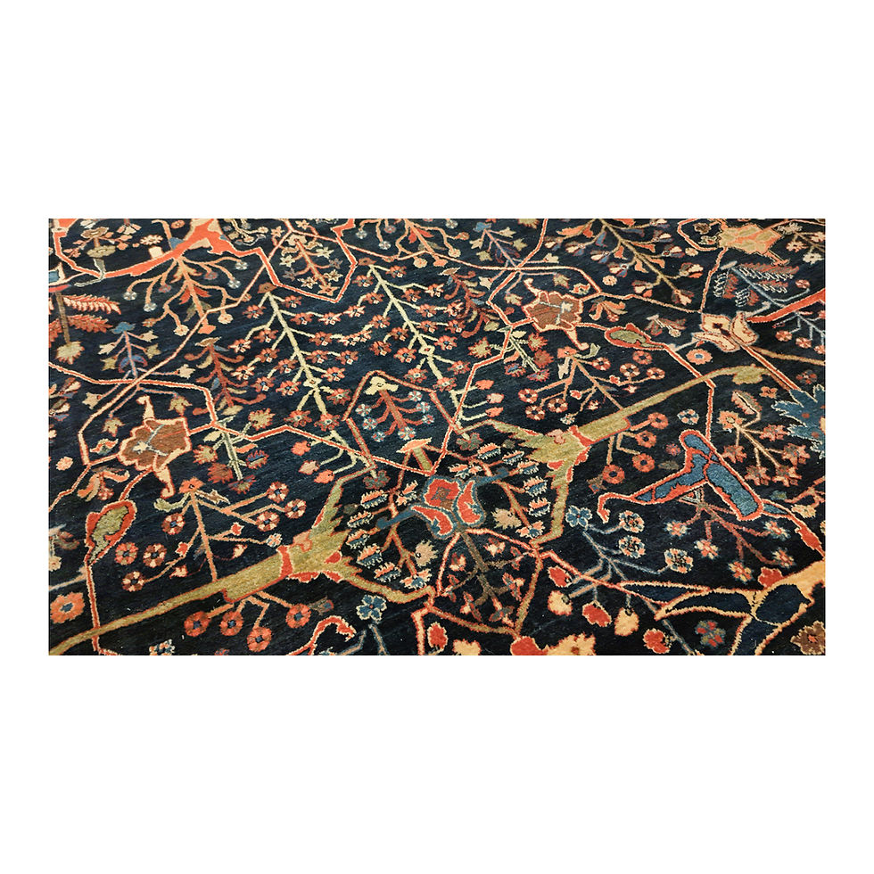 Thumbnail: PERSIAN | BIDJAR | SEMI-ANTIQUE | 12'10" X 19'7" | PRC102-1