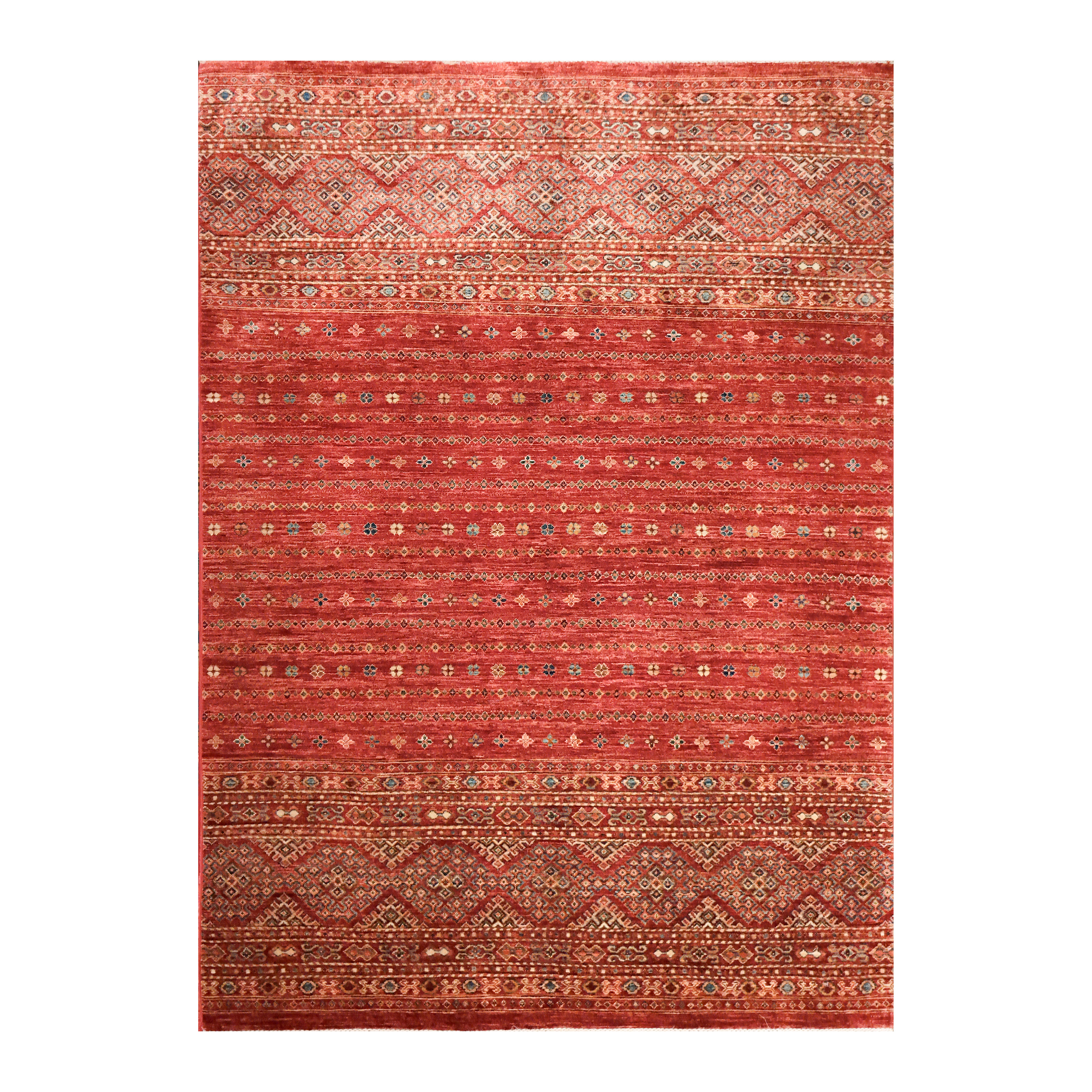 5' 10" X 7' 10" PAK  TRIBAL  WOOL M1913-754