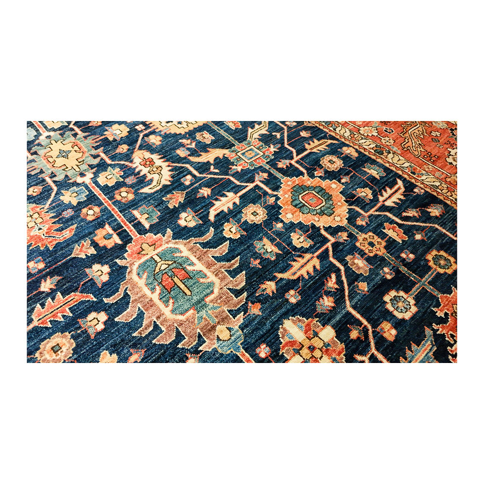 Thumbnail: 10' 1" X 14' 0" PAK  SERAPI  WOOL M0102-76