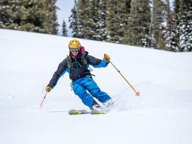 Powder Skiing