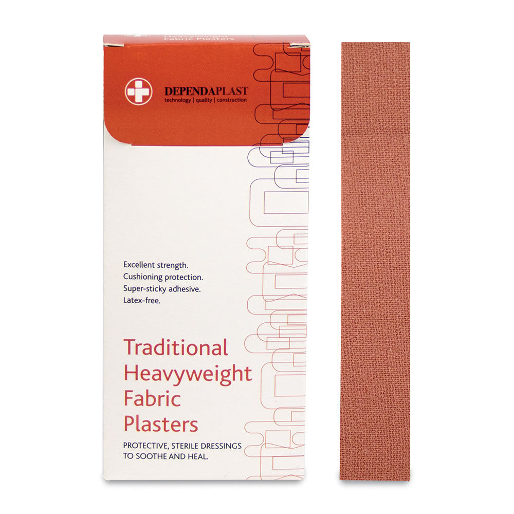 Dependaplast Heavyweight Fabric Plasters Finger Extension  (Pack of 50)
