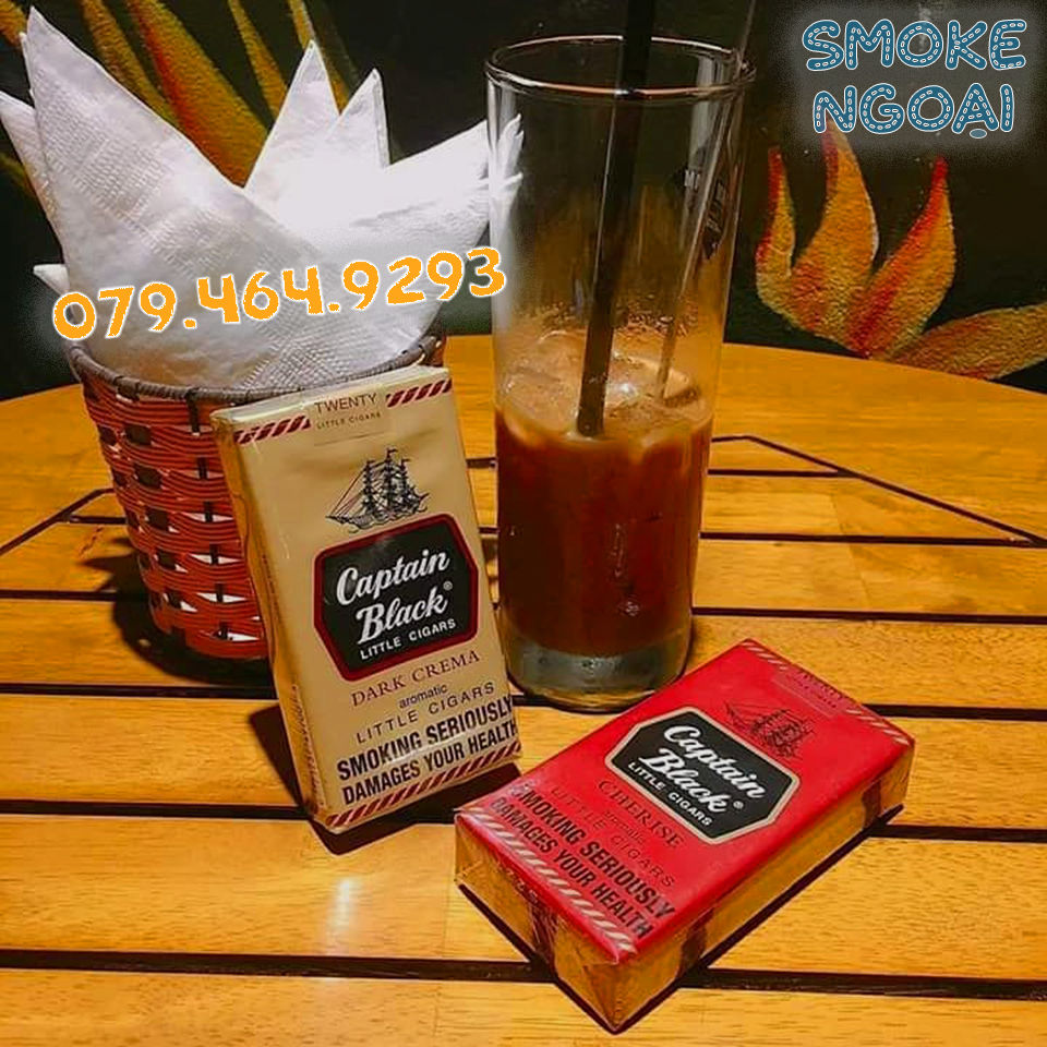 Thumbnail: Thuốc lá Captain Black Dark Crema