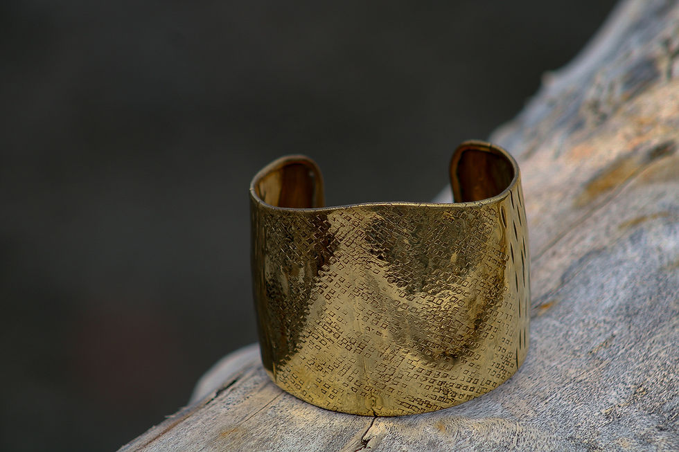Thumbnail: Ishtar Brass Cuff