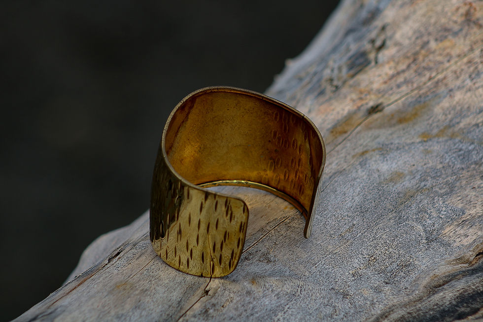 Thumbnail: Ishtar Brass Cuff