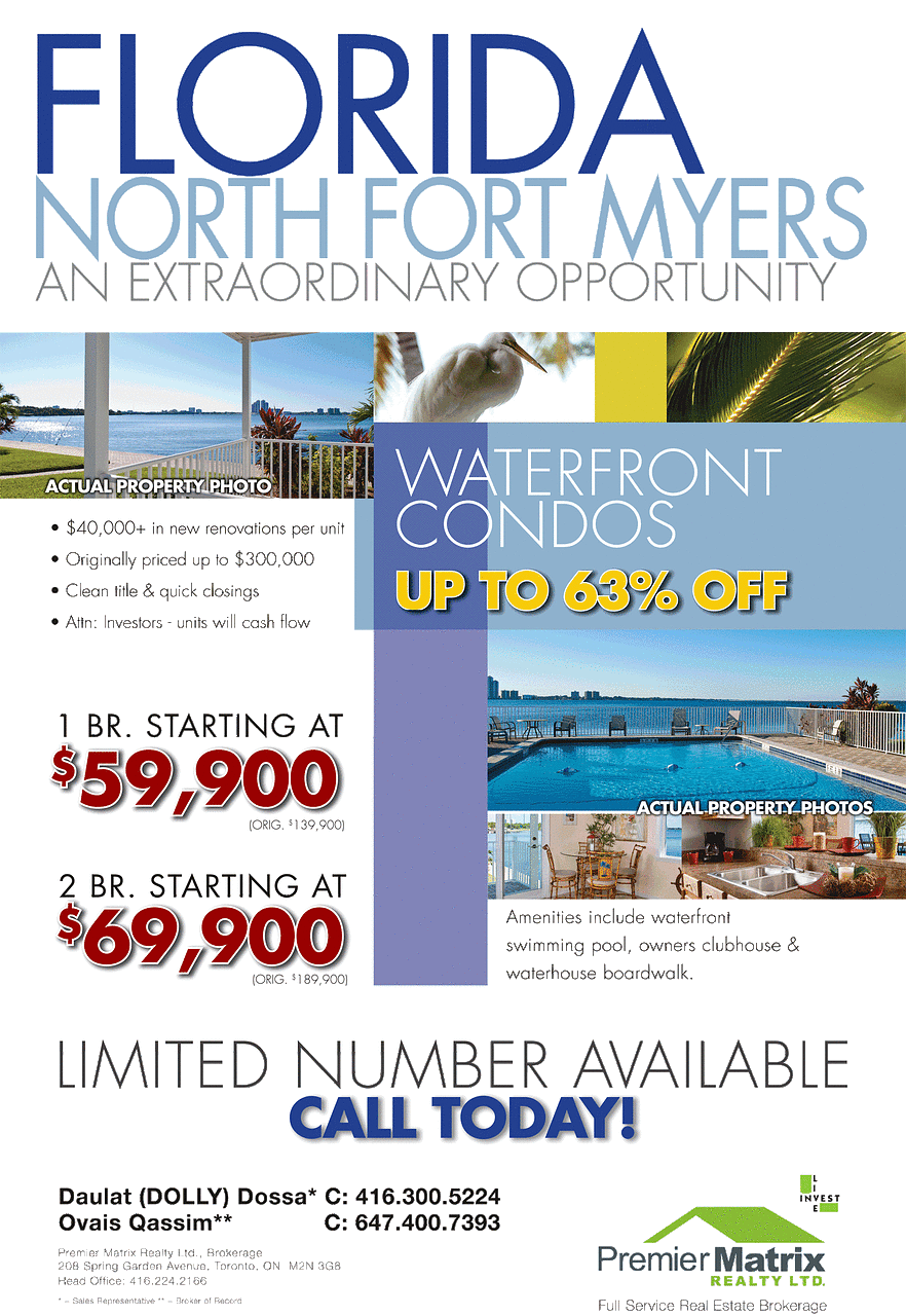 Premier Matrix Florida Condos