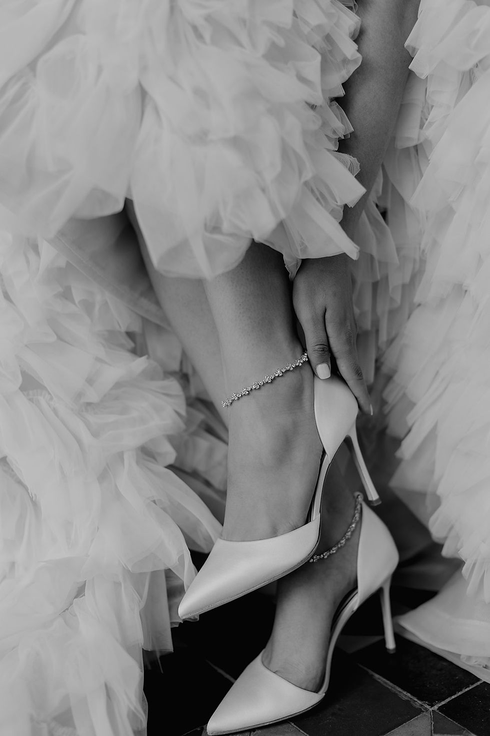 Thumbnail: Daniela - Silver Ankle Bracelet