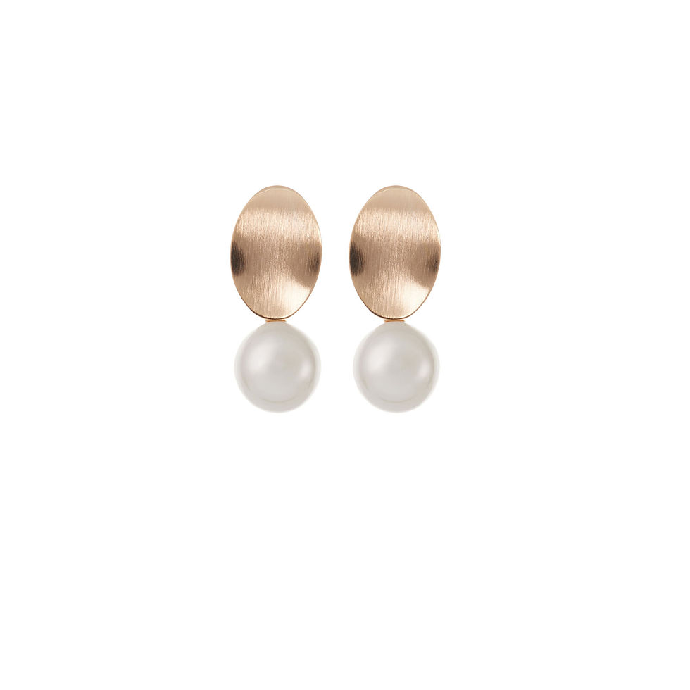 Thumbnail: KALLISTA -  PEARL DROP EARRINGS