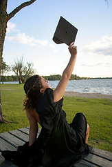 Graduation photoshoot.