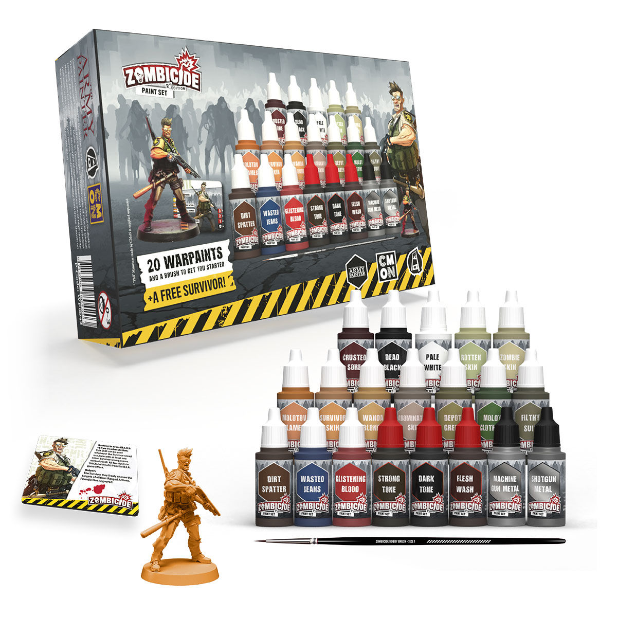 Zombicide 2nd Ed. Paint Set