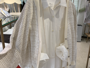 白シャツ合わせ!!すぐに着たい感じ！