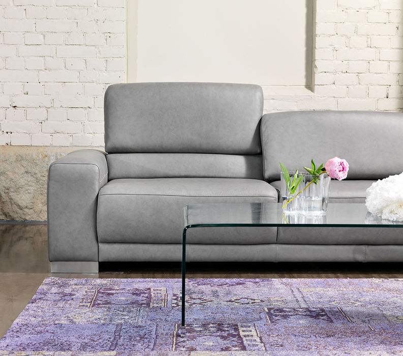 Copenhagen 3-istuttava sohva, Verhoilu: Soft antique 4100 -nahka, Jalat: 401/6 Metalli