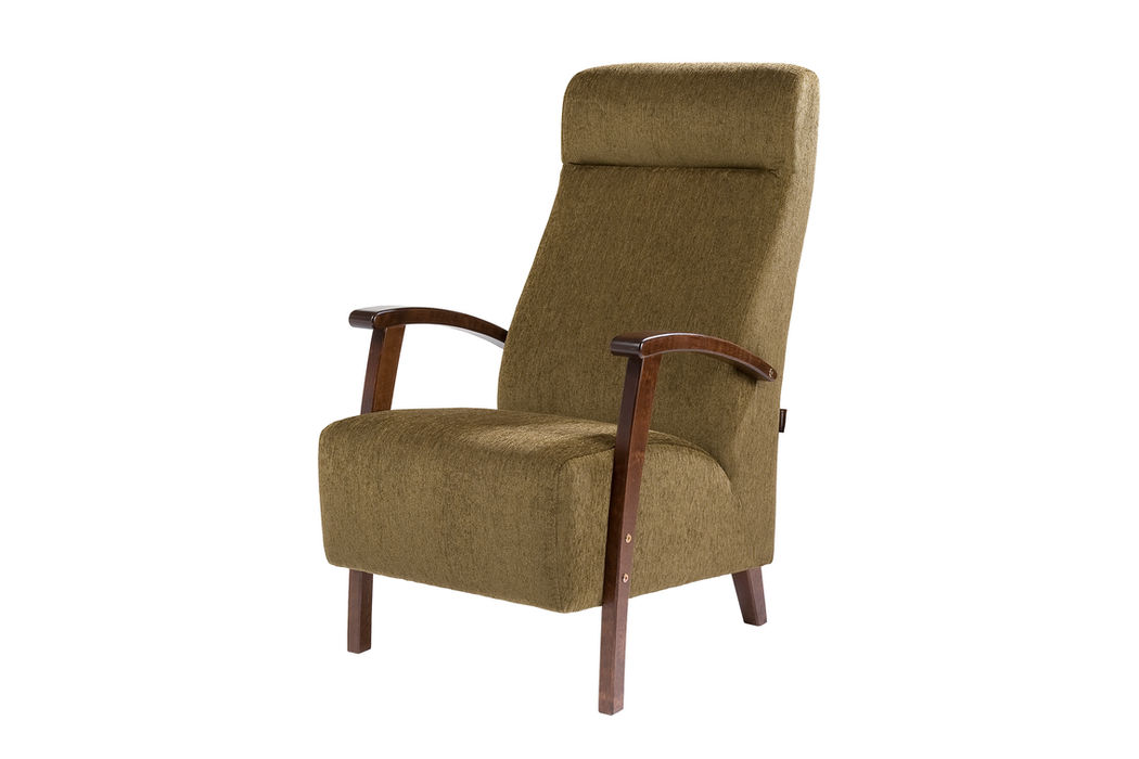 Siru lepotuoli, Verhoilu: Amor 06 -kangas, Väri: Pähkinä