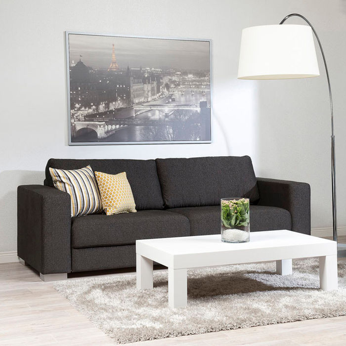 Fantasy 3-istuttava vuodesohva, Verhoilu: -kangas, Jalat: 402/6 metalli