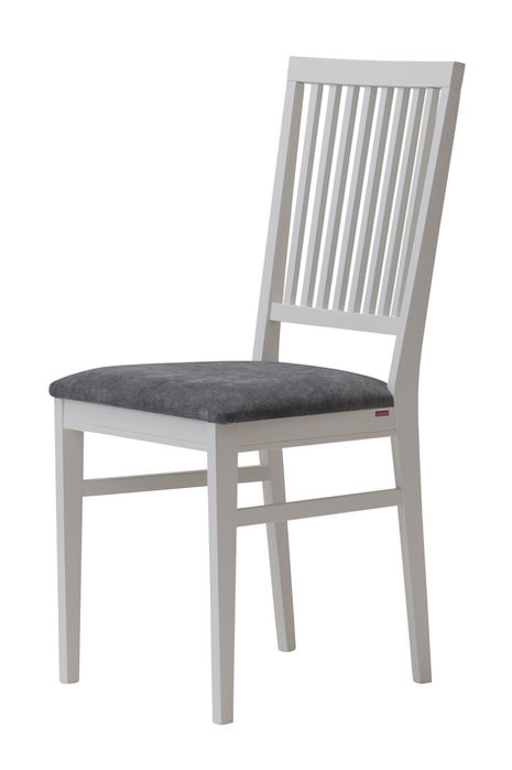 Kartano ruokatuoli, Väri: valkoinen, Verhoilu: -kangas