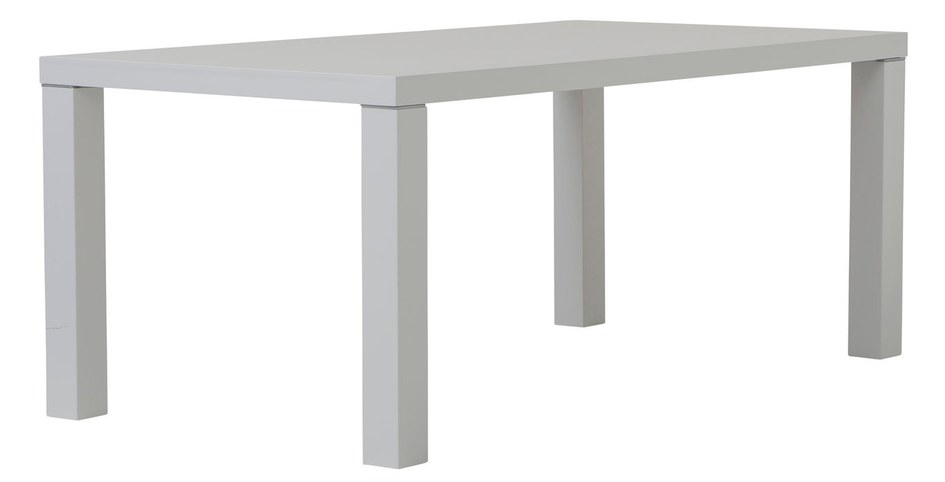 Line ruokapöytä 180x95cm, Väri: Harmaa