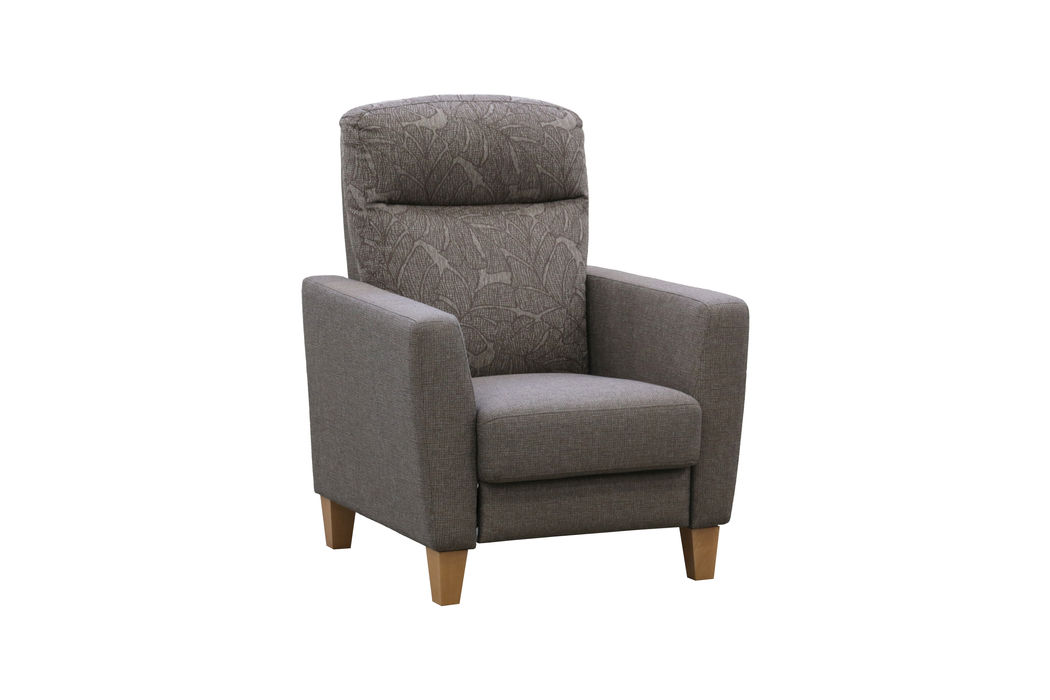 Verdi mekanismituoli, Verhoilu: Goes 317 ja Leaf 330 -kangas, Jalat: 104/12 Pähkinä