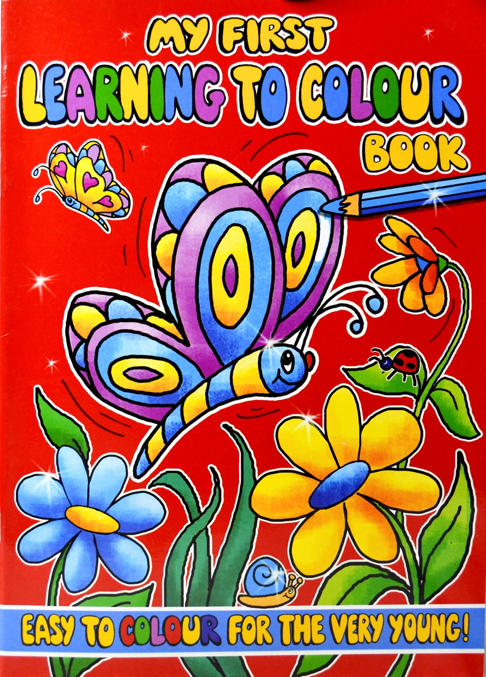 My First Learning to Colour Book
