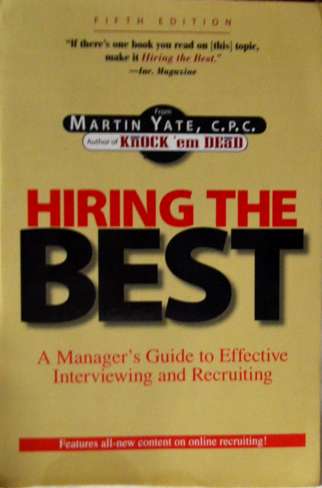 Hiring the Best
