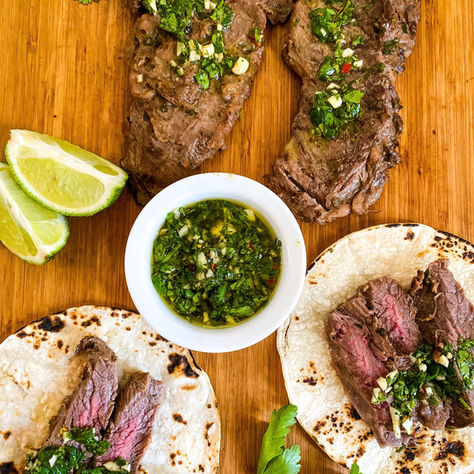 Carne Asada with Chimichurri 