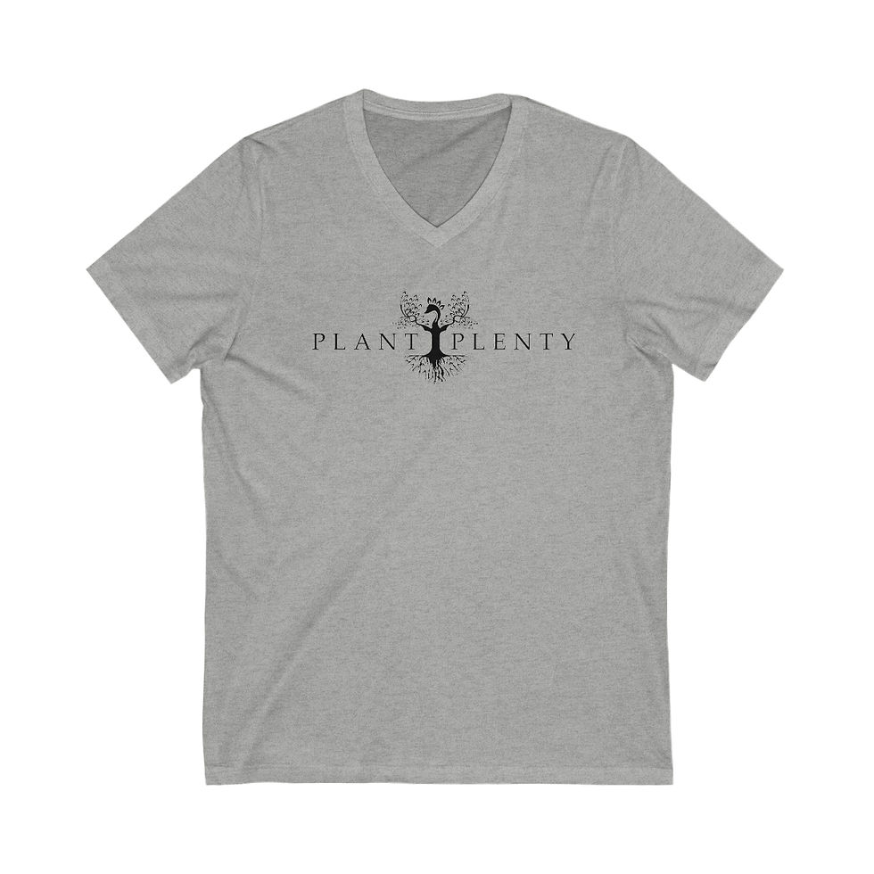 Thumbnail: Plant Plenty Unisex V-Neck Tee