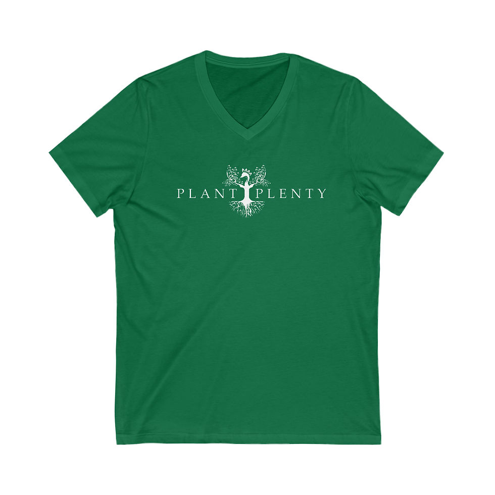 Thumbnail: Plant Plenty Unisex V-Neck Tee