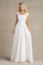 M807 By Allure Modest at Mary's Bridal Utah