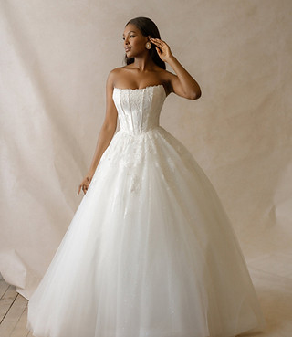 navy blue dress for baby girl The Top 5 Wedding Dress Trends for 2025 main image 0