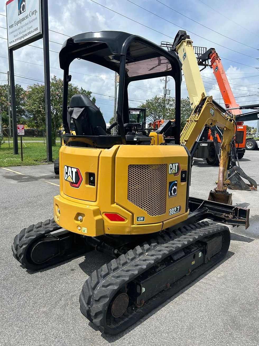 Thumbnail: 2021 CAT 302.7 mini excavator