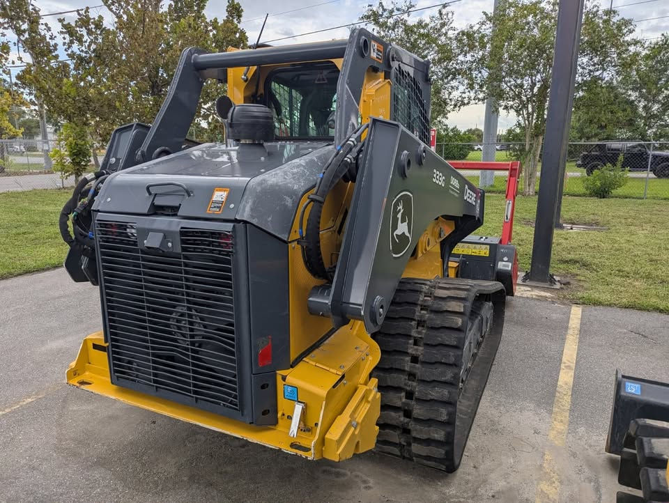 Miniatura: 2024 John Deere 333G Compact track loader CL175 Mulcher