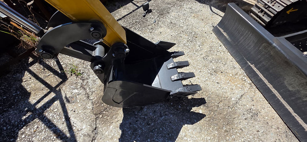 Thumbnail: 2024 XCMG XC35U enclosed cab a/c mini excavator