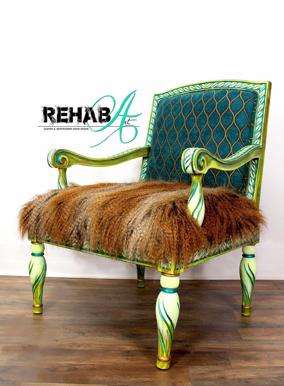 Thumbnail: "Neon Classico" Accent Chair