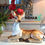 Thumbnail: Hand-painted Metallic "Fawn" Sculpture