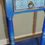 Thumbnail: "Blue and Tonic" Console Table Cobalt Gold Finish