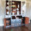 Thumbnail: "Molly" The 1950's Breakfront China Cabinet/Bookcase