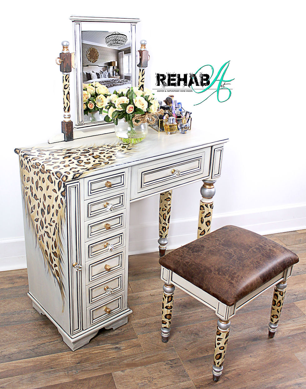 Thumbnail: "Wild Thang" Makeup & Jewelry Armoire