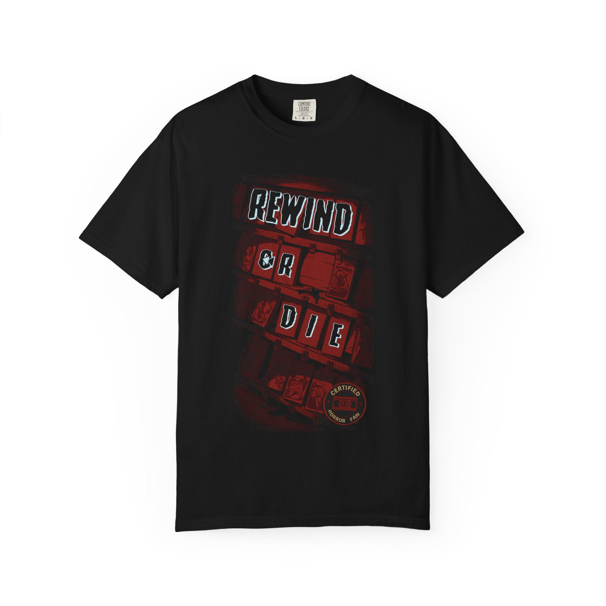 Rewind or Die Retro-Inspired Unisex T-Shirt