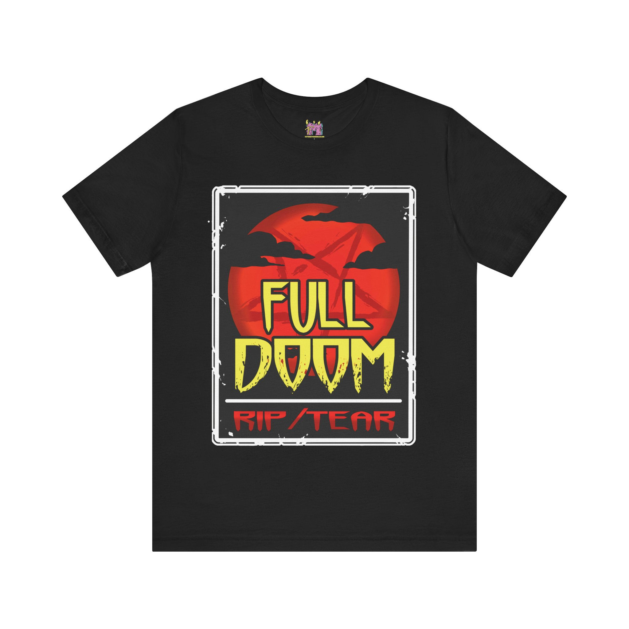 Full Moon Respawn Unisex Jersey Tee, Retro Gamer Shirt.