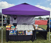 Booth Set-up at Celina Small Town Pride