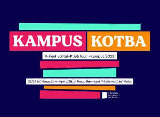 Kampus Kotba: The 2022 Campus Book Festival in Malta