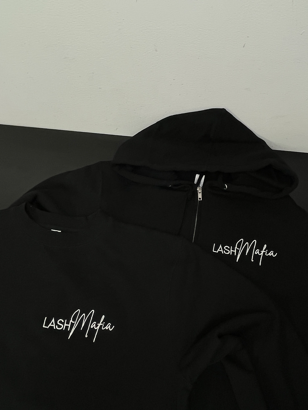 Thumbnail: Embroidered Full-Zip Hoodie