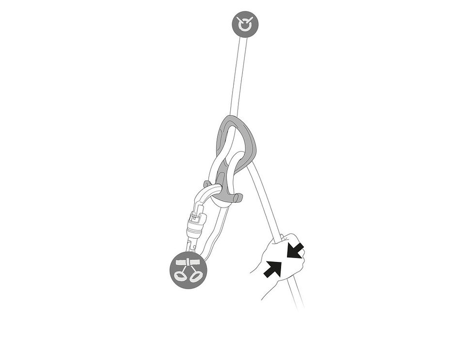 Thumbnail: PIRANA CLUB, Adjustable friction descender for canyoning
