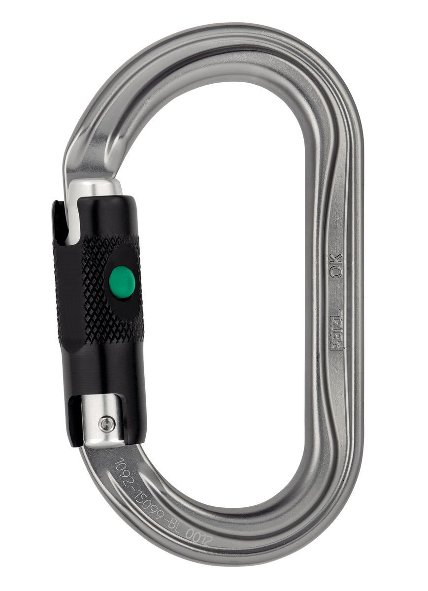 Thumbnail: OK, Oval carabiner for use with pulleys and ascenders
