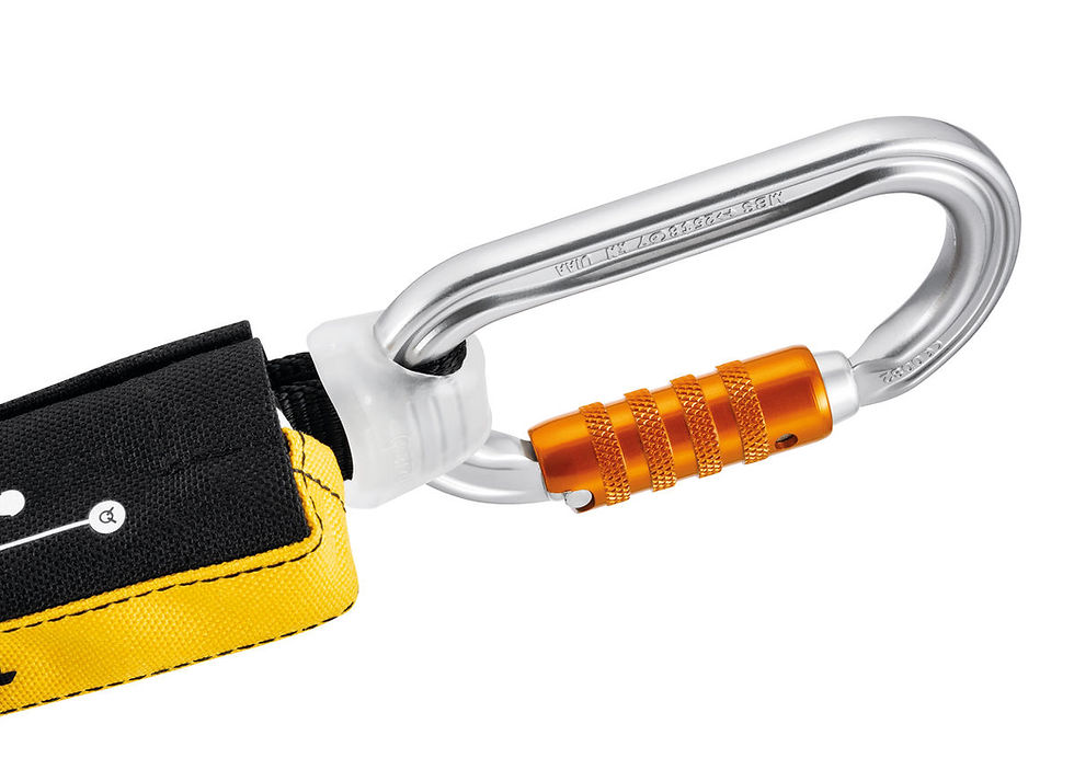Thumbnail: STRING, Accessory for maintaining connector orientation and protecting carabiner