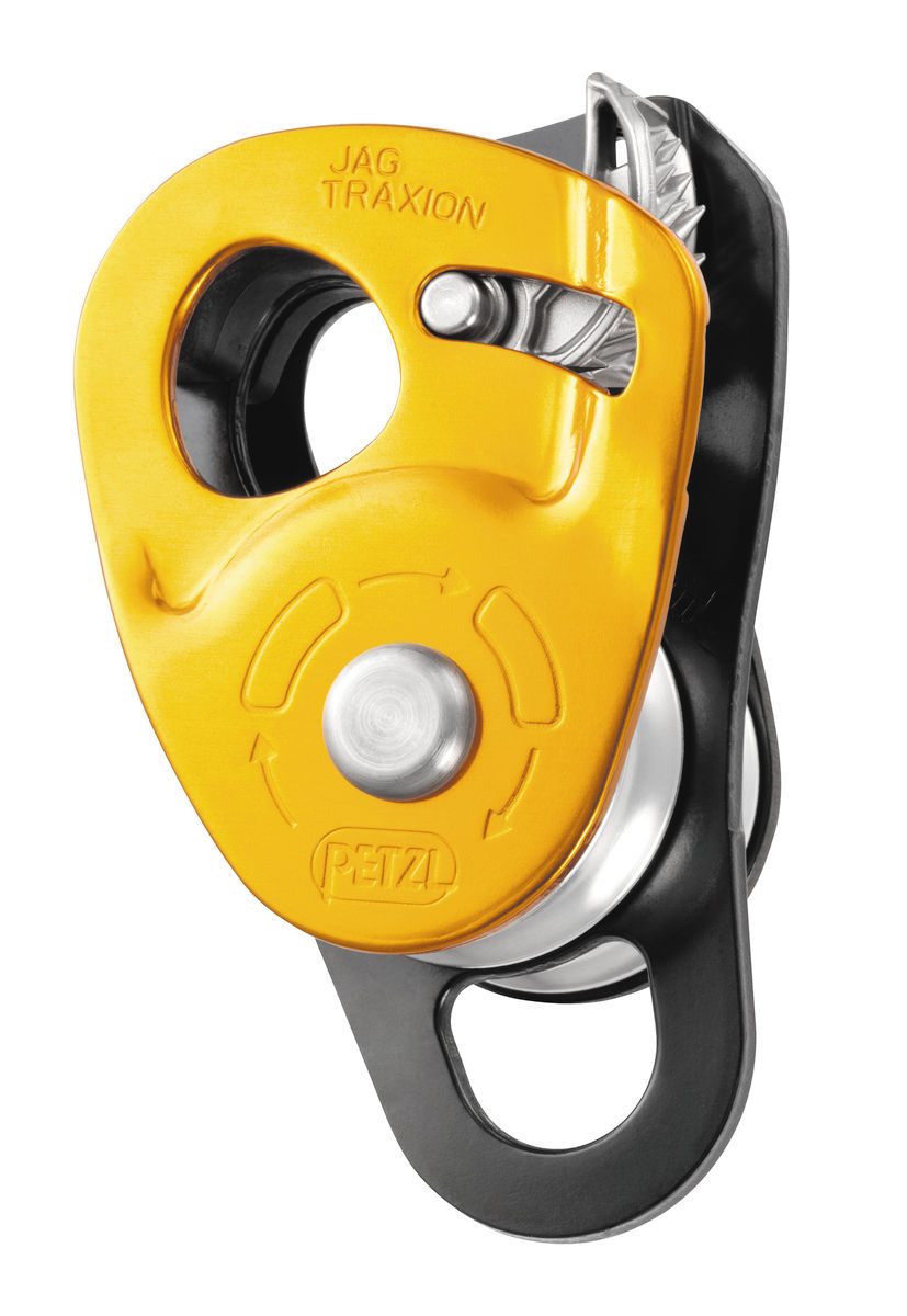 JAG TRAXION, High-efficiency double progress capture pulley