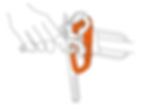 Thumbnail: CARITOOL EVO, Universal ice screw holder adaptable to any type of harness
