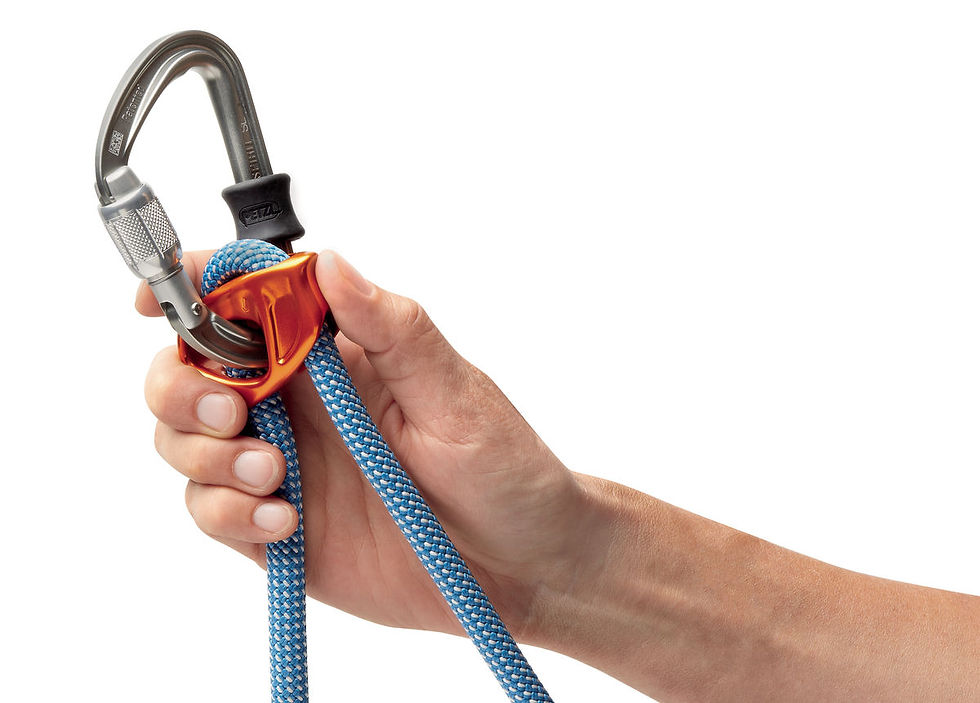 Thumbnail: CONNECT ADJUST, Adjustable single lanyard for climbing and mountaineering
