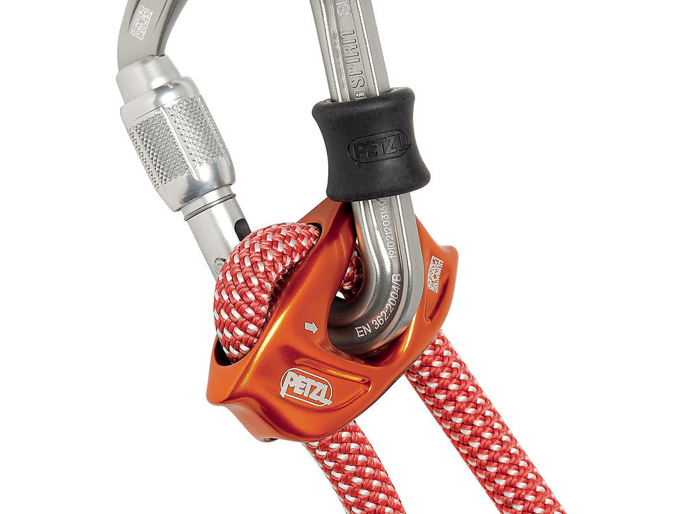 Thumbnail: DUAL CONNECT ADJUST, Adjustable double lanyard for climbing and mountaineering