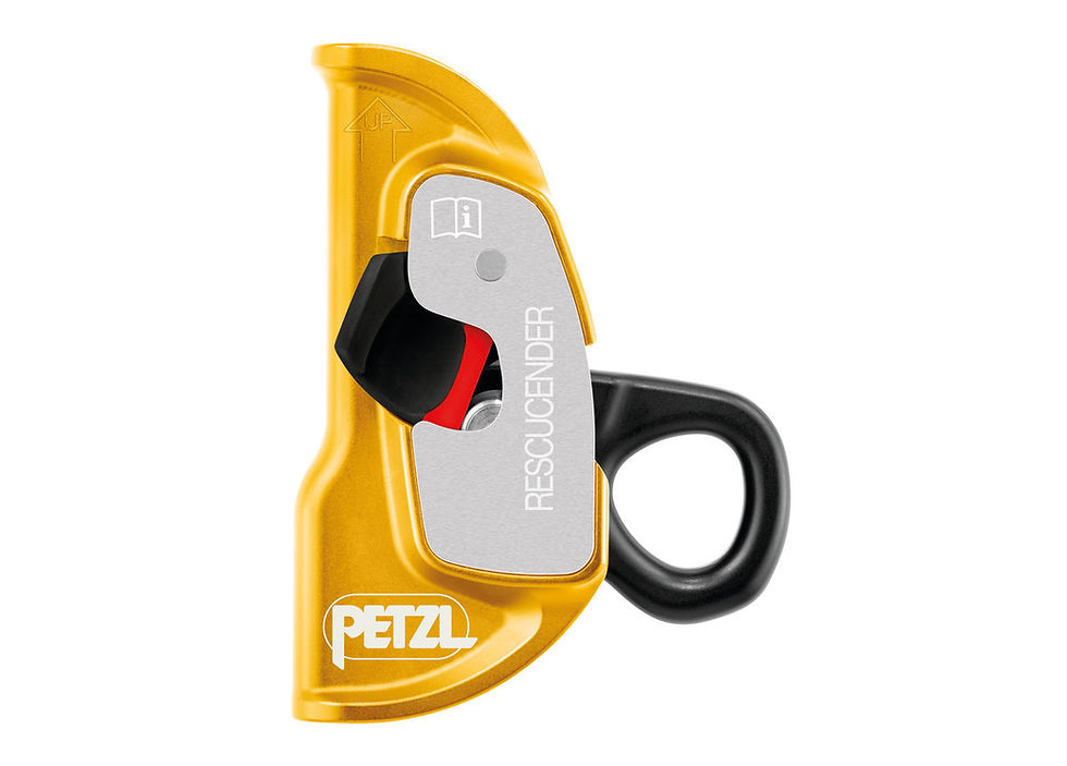 Thumbnail: RESCUCENDER, Openable cam-loaded rope clamp